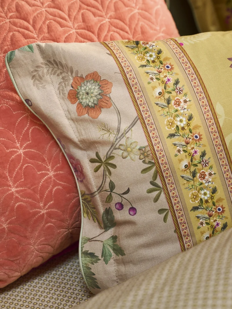 Pip Studio Bodhi Flower Bettwäsche gelb 135x200cm (1 Stück)