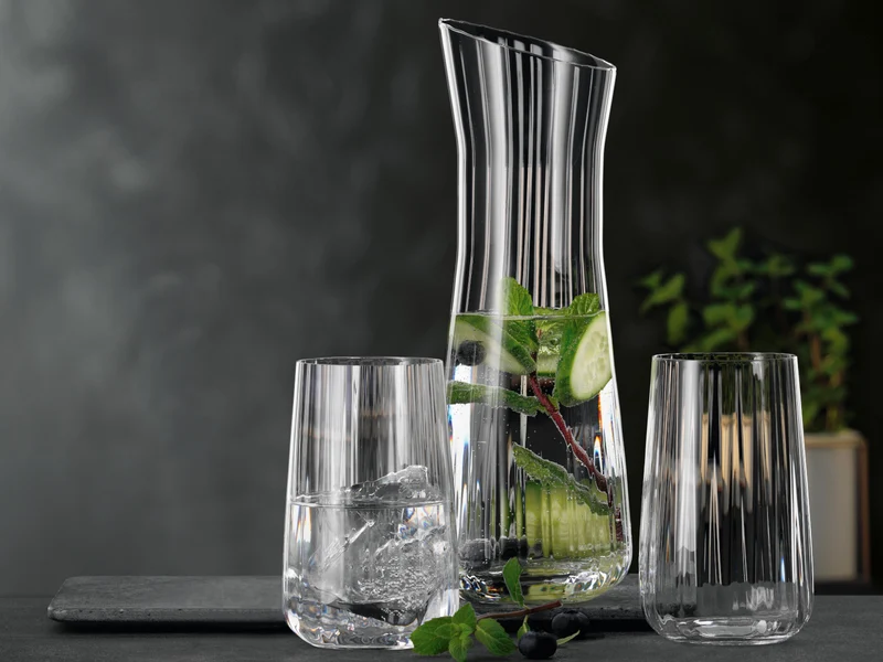 Spiegelau Lifestyle Karaffe mit Wasserglas Set 3tlg