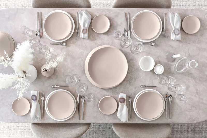 Villeroy & Boch NewMoon beige Teller 29 cm