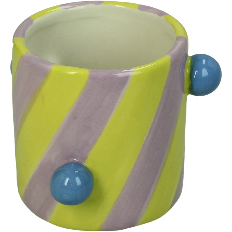 Pflanzgefäß Steingut Multi 10.2x10x8cm