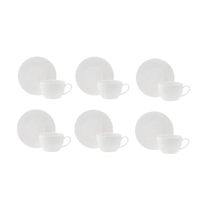 Karaca Seashell 200 ml Teetasse für 6 Personen