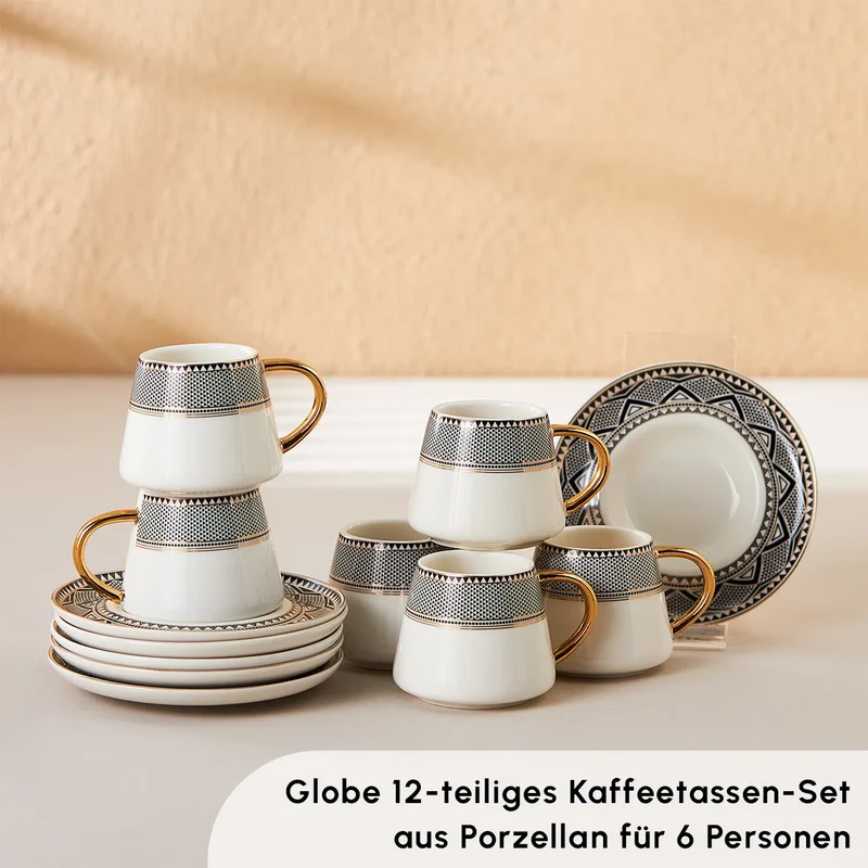 Karaca Globe Kaffeeservice für 6 Personen