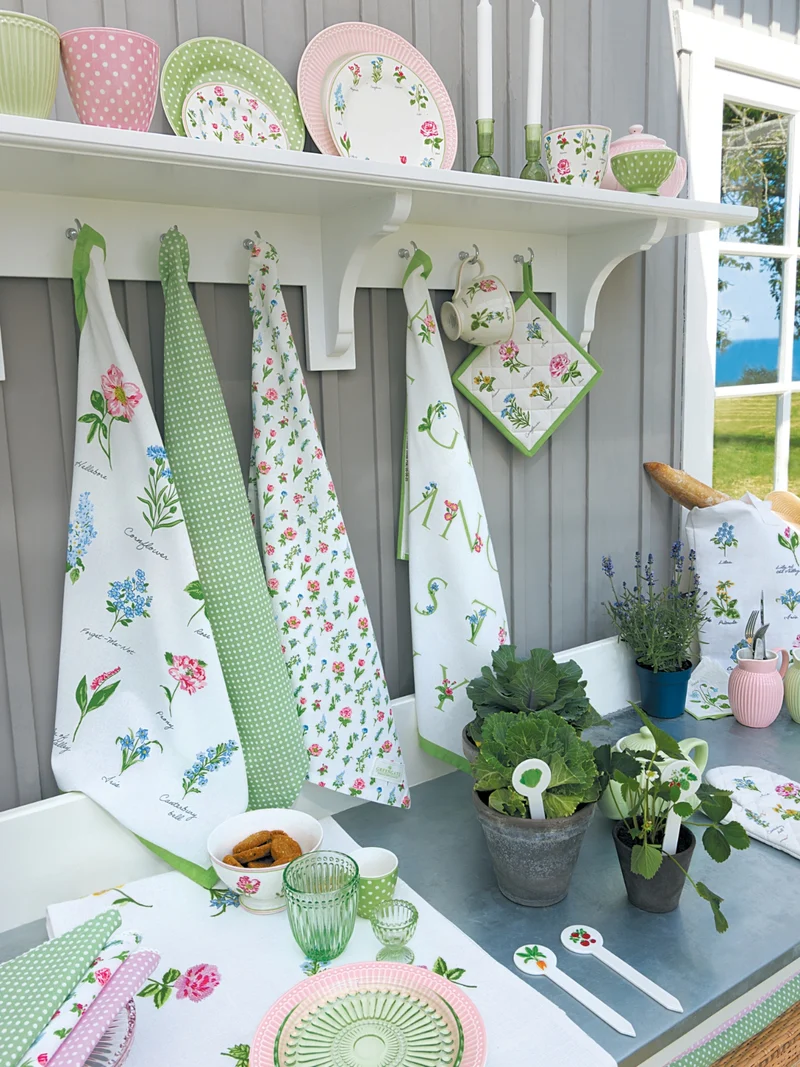 Greengate Dotty Frühstücksteller pale pink 20,2cm