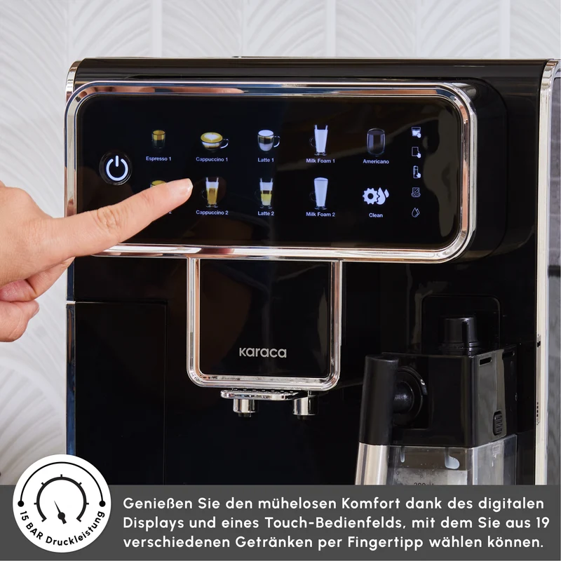 Karaca Coffeemaestro Vollautomatische Espressomaschine