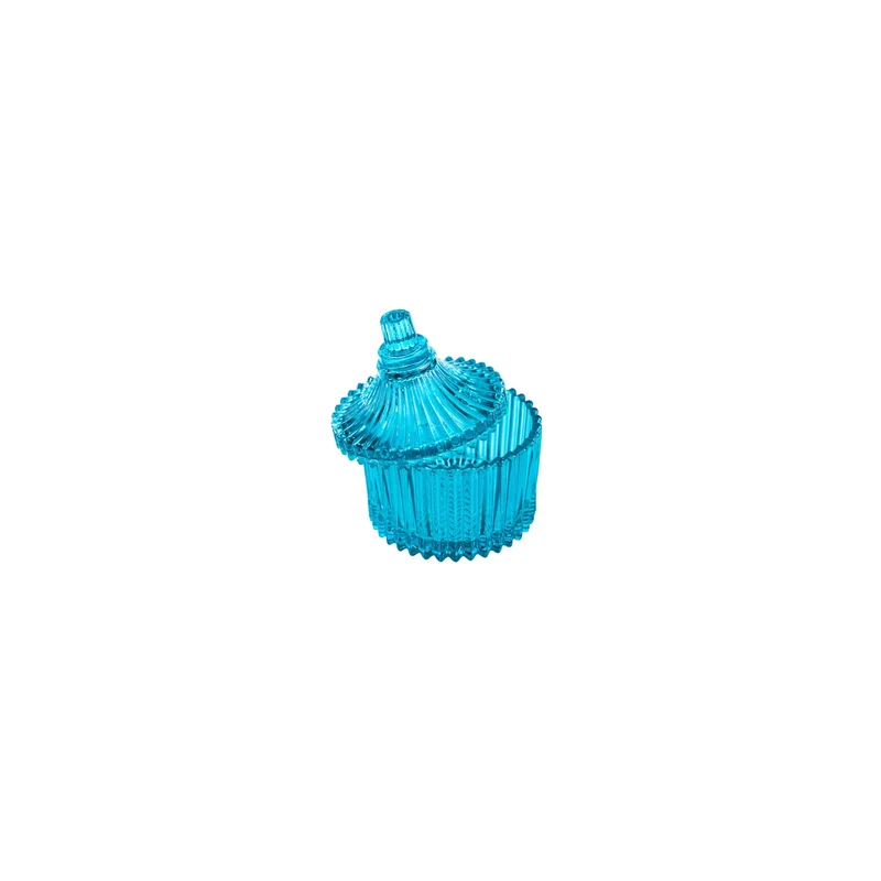 Karaca Mini-Halter mit Deckel für Lokum Türkis
