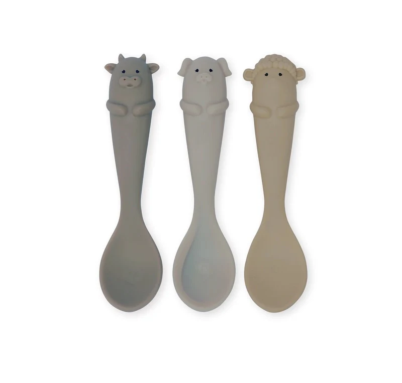 Babylöffel "Farm" 3er Pack