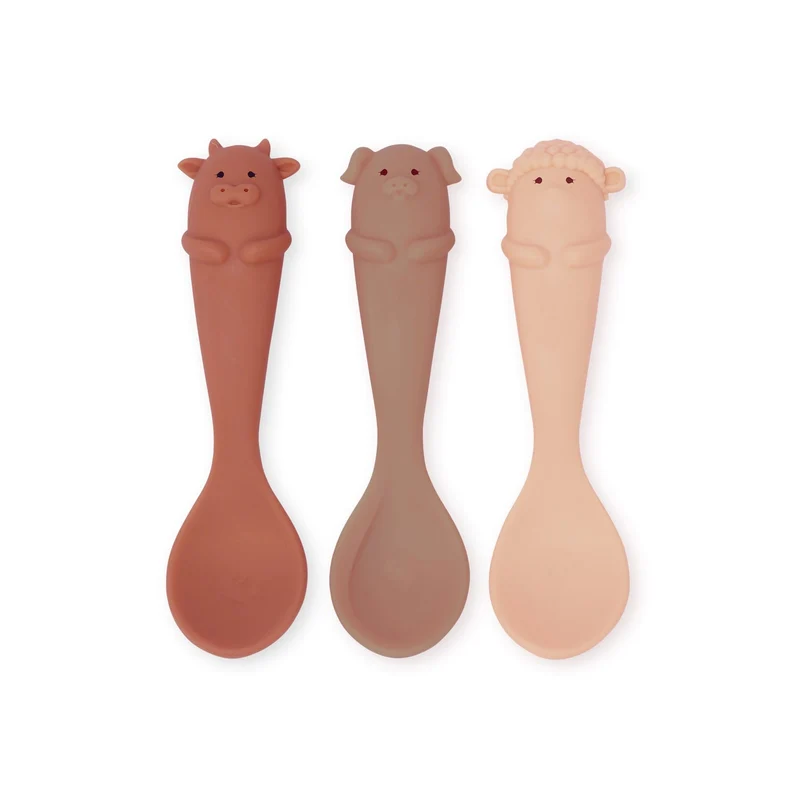 Babylöffel "Farm" 3er Pack