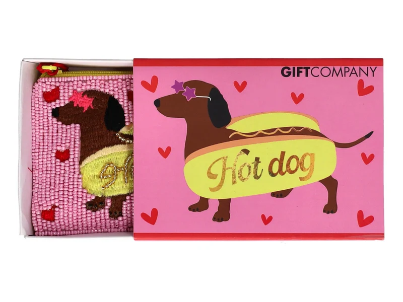 Giftcompany Elodie Kosmetiktasche XS Hot Dog rosa 12cm
