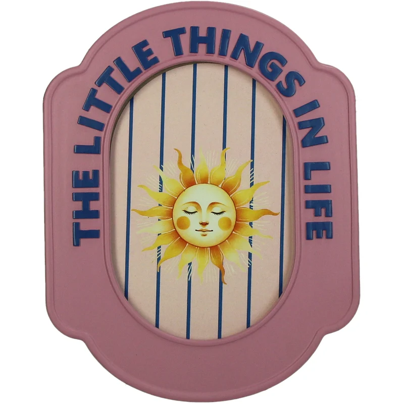 Fotorahmen Little Things Polyresin Flieder 10x15cm