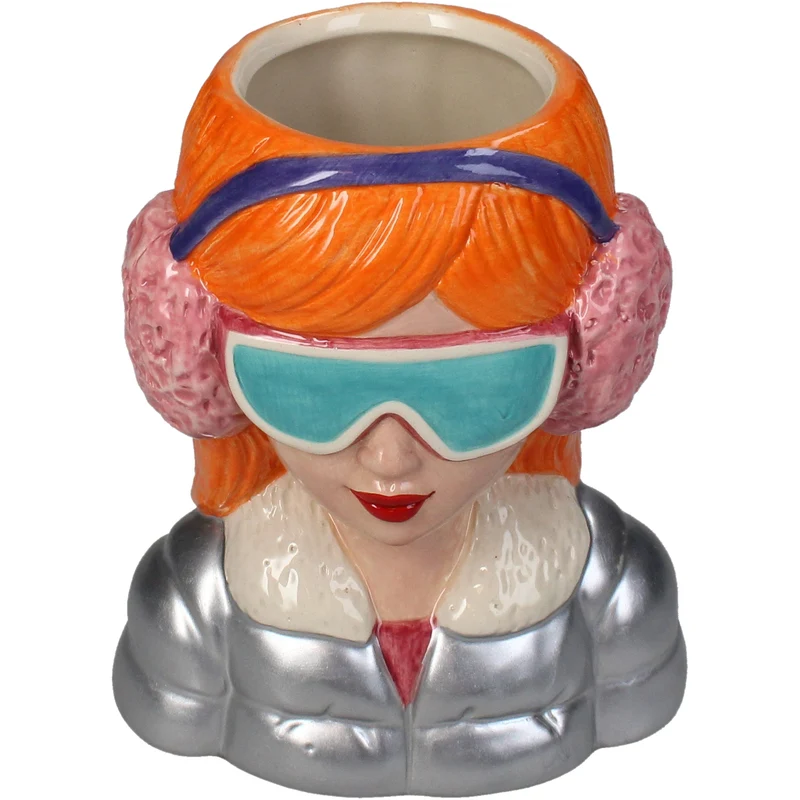 Vase Fashion Lady Dolomit Multi 13,8x9,2x16,5cm