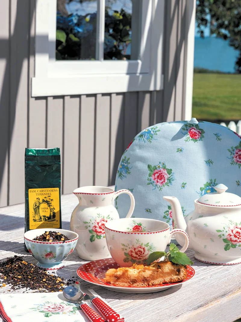 Greengate Dotty Besteckset rot 4tlg