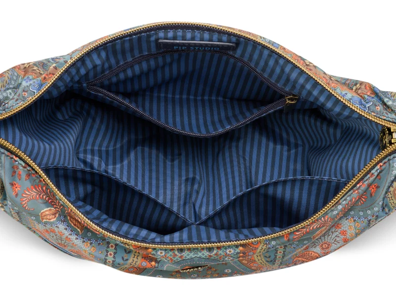 PIP STUDIO Freya Jabali Blue Halbmond Umhängetasche 34x10x16cm