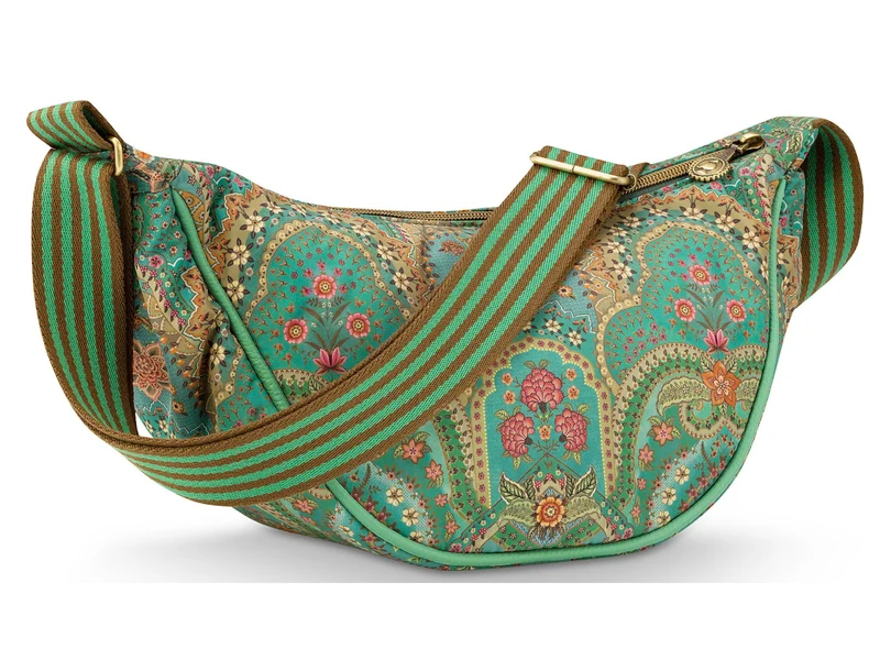 PIP STUDIO Freya Jabali Green Halbmond Umhängetasche 34x10x16cm