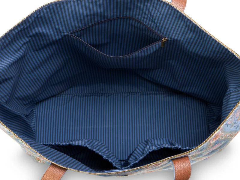 PIP STUDIO Tilda Ornamento Blue Tragetasche Large 66x20x44cm