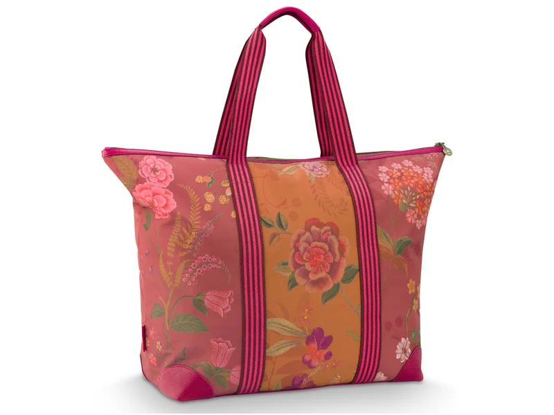 PIP STUDIO Tilda Bodhi Flower Pink Tragetasche Large 66x20x44cm