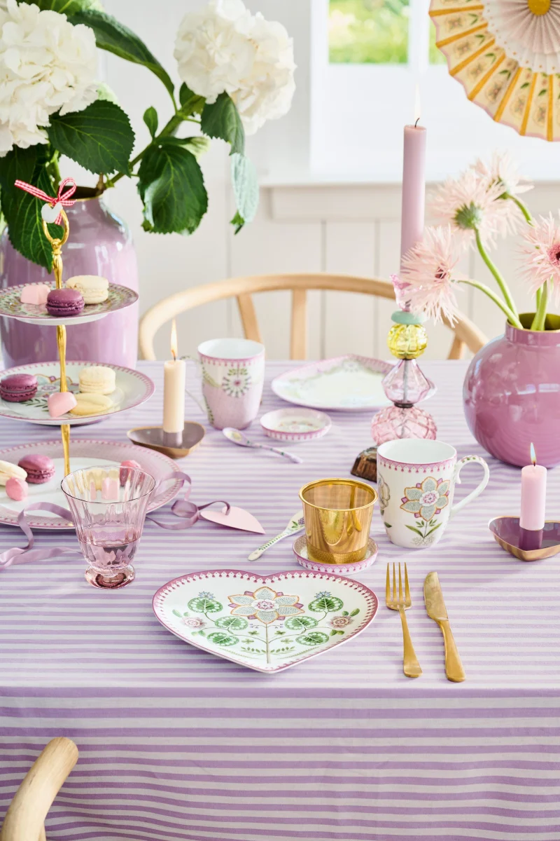 PIP STUDIO Vase Metall Pink 17cm