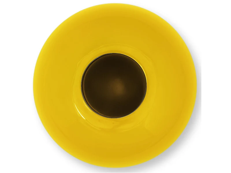 PIP STUDIO Vase Metall Yellow 23cm