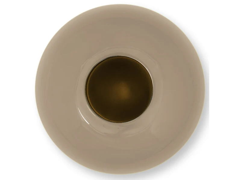 PIP STUDIO Vase Metall Khaki 23cm