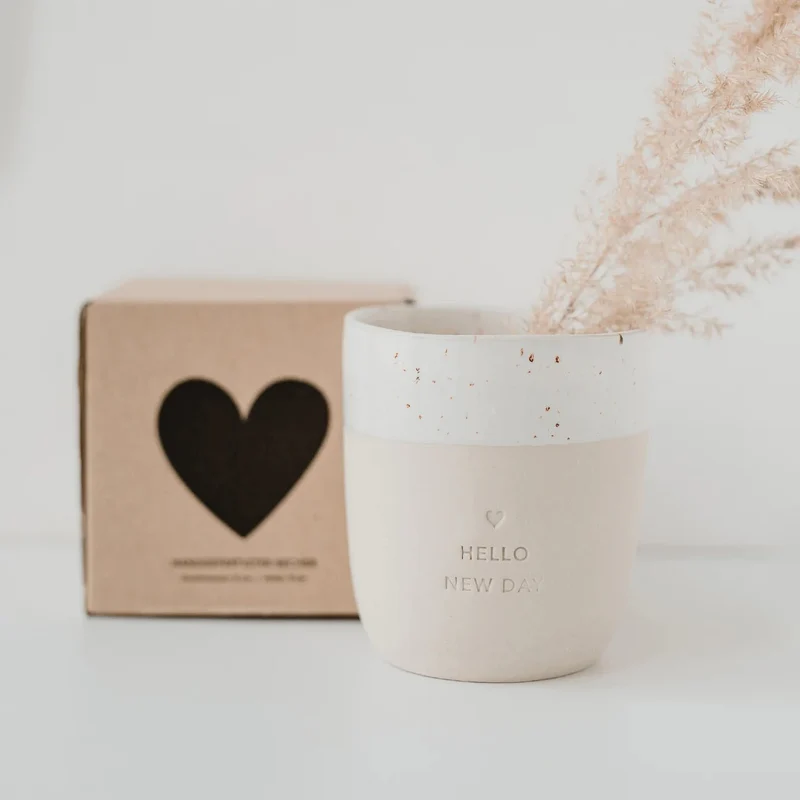Becher "Hello New Day"