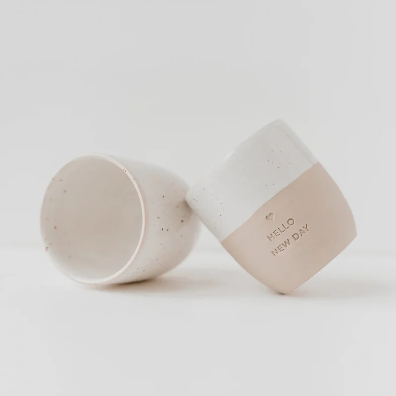 Becher "Hello New Day"