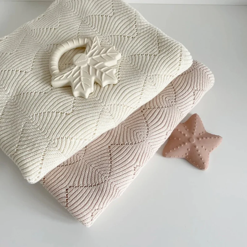 Strickdecke "Scallop"
