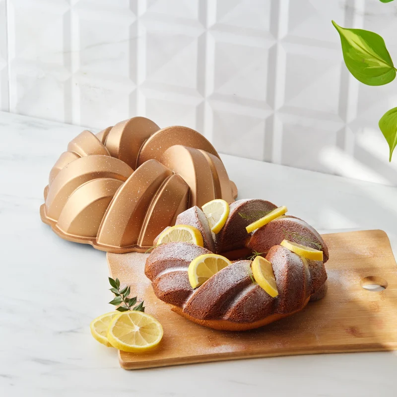 Karaca Mesh Gold Gusseisen Kuchenform, 26 cm