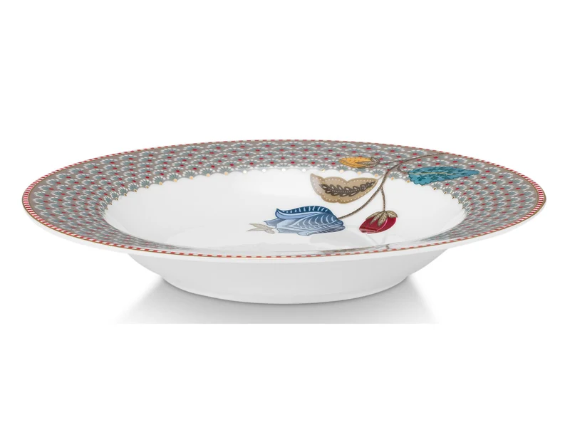 PIP STUDIO Blooming Tales Khaki Suppenteller 21,5cm