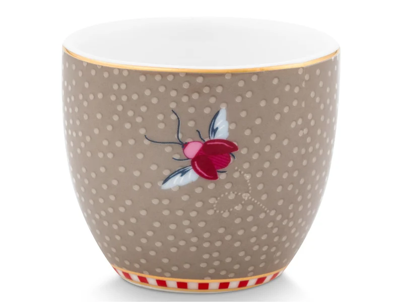 PIP STUDIO Blooming Tales Fantasy Khaki Eierbecher 4cm