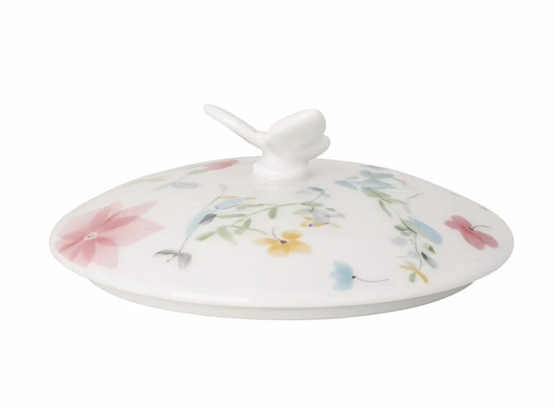 Hutschenreuther Frühlingsgrüsse Blumenwiese Dose mit Deckel 12,5cm