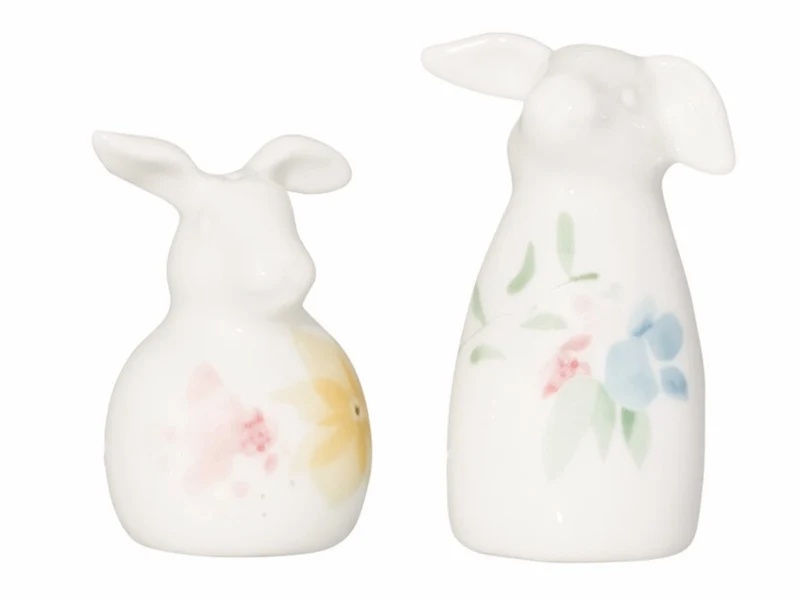 Hutschenreuther Frühlingsgrüsse Blumenwiese Salz-und Pfeffer-Set 2tlg