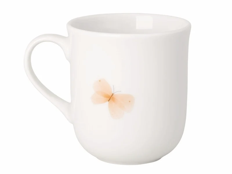 Hutschenreuther Frühlingsgrüsse Blumenvasen Becher mit Henkel 0,4l