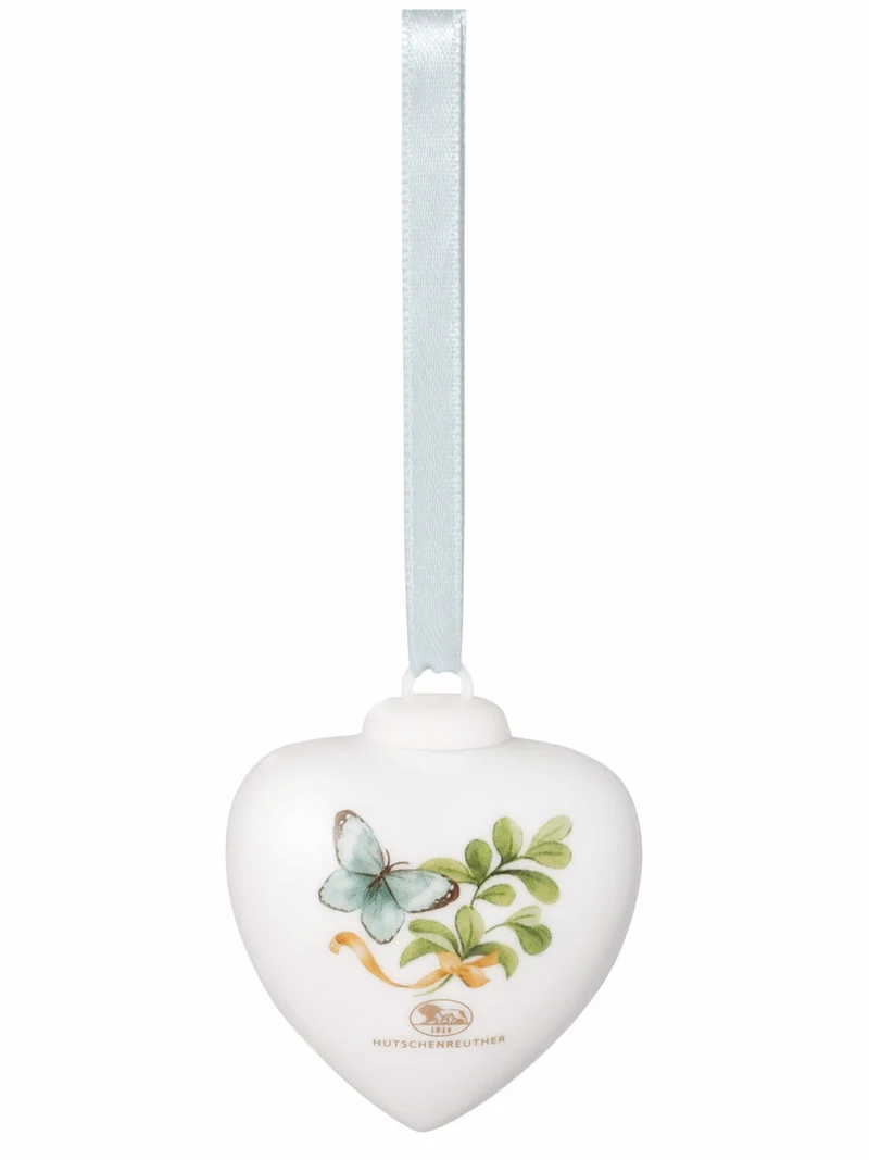 Hutschenreuther Frühlingsgrüsse Tulpe gelb Porzellan-Mini-Herz