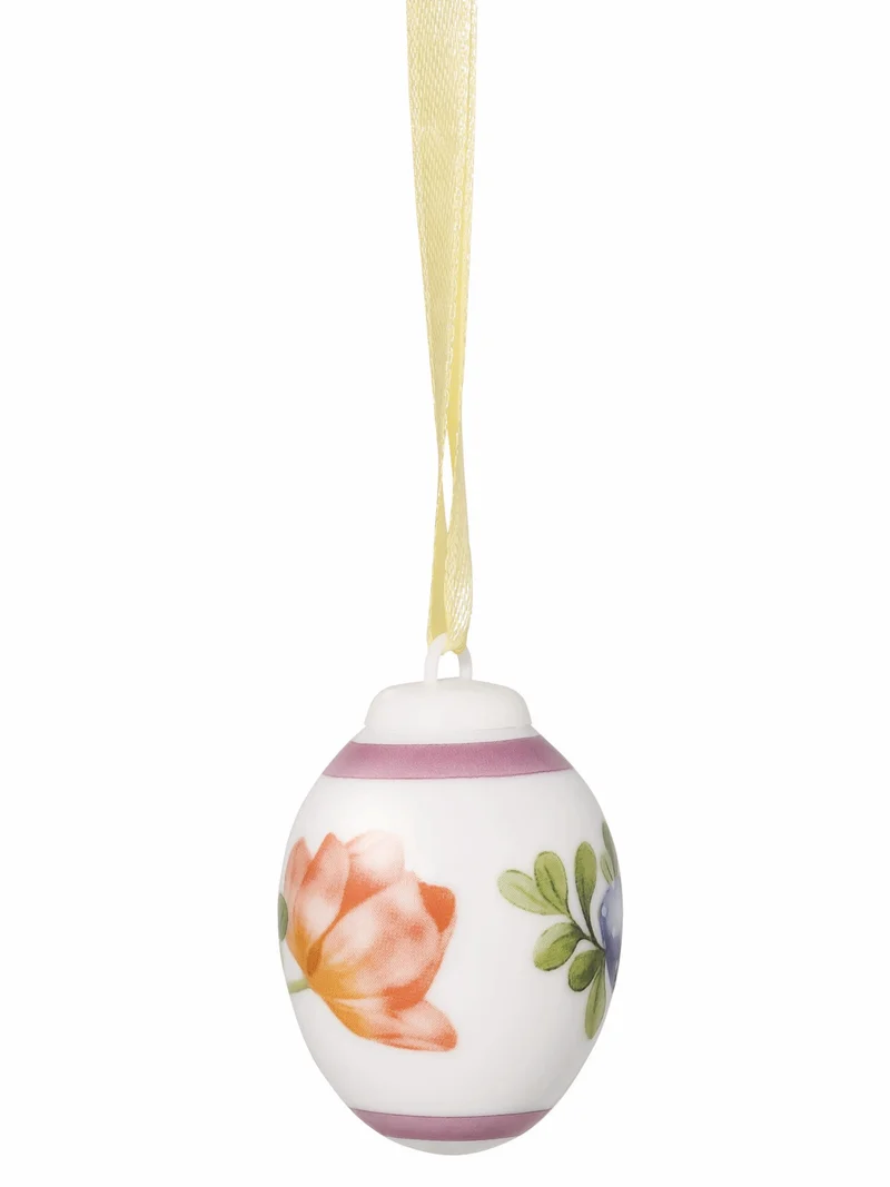 Hutschenreuther Frühlingswiese Osterküken Porzellan-Mini-Ei