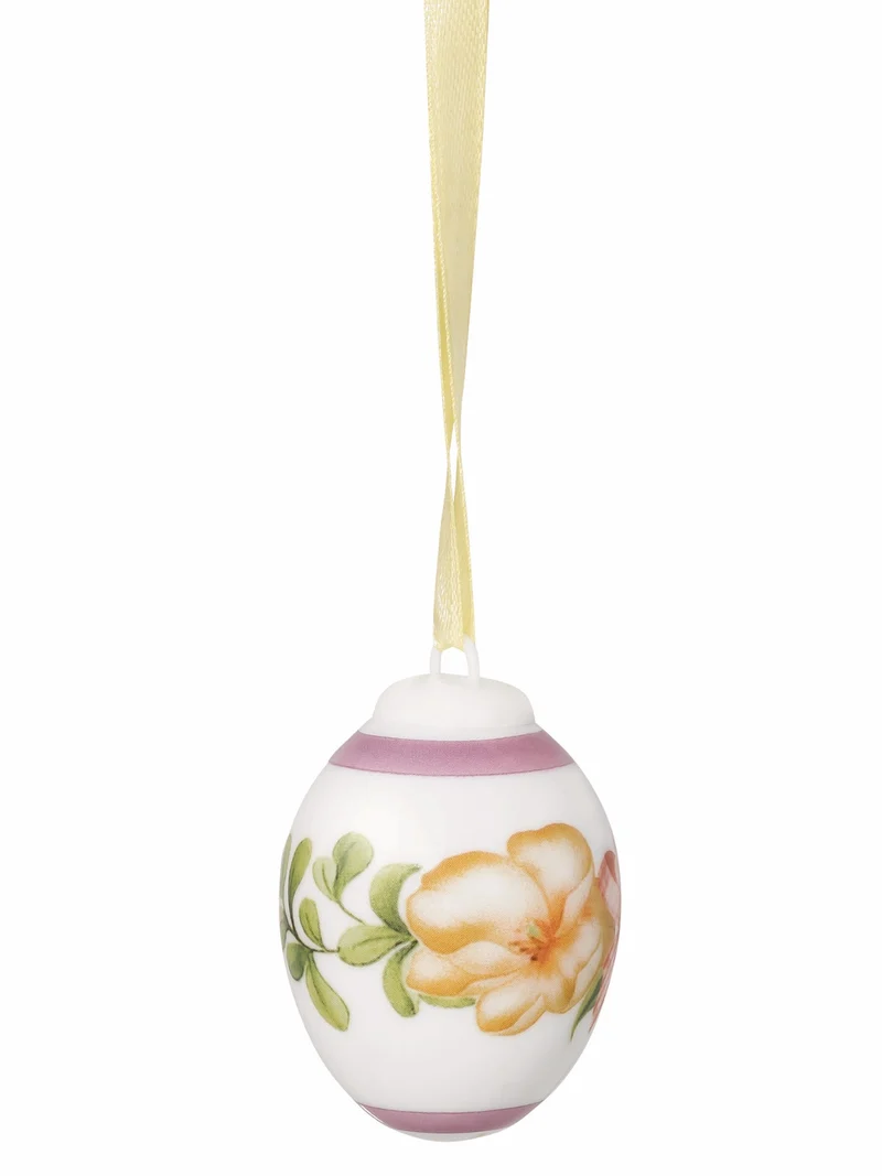 Hutschenreuther Frühlingswiese Osterhase Porzellan-Mini-Ei
