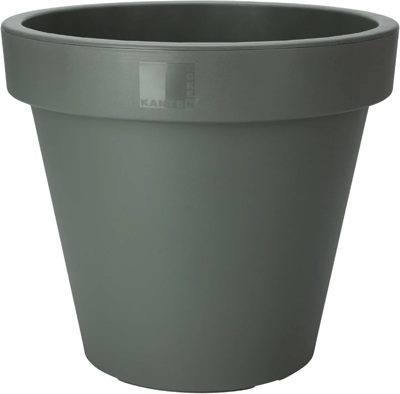 BLUMENTOPF EK RUND DURCHMESSER 80CM GRAU
