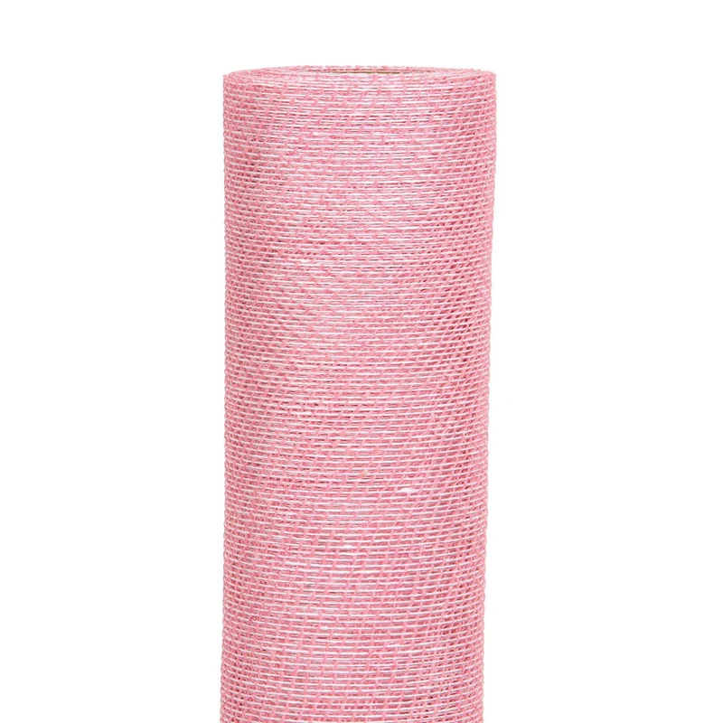 ROLLE BAUMWOLLE SCHACH 72CM 9MTR HELLROSA
