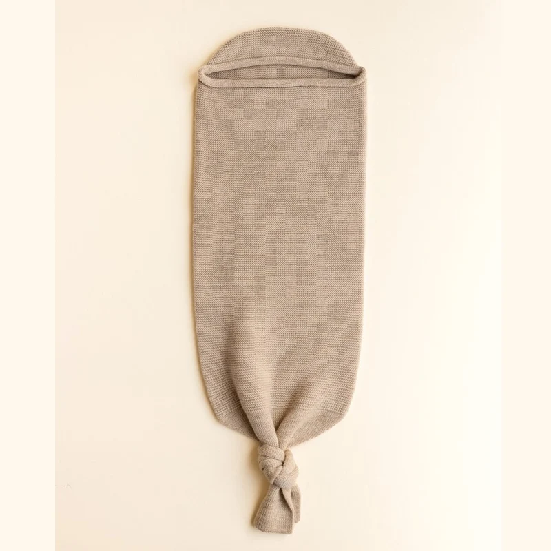 Hvid Pucksack Cocoon aus Wolle (Merino)