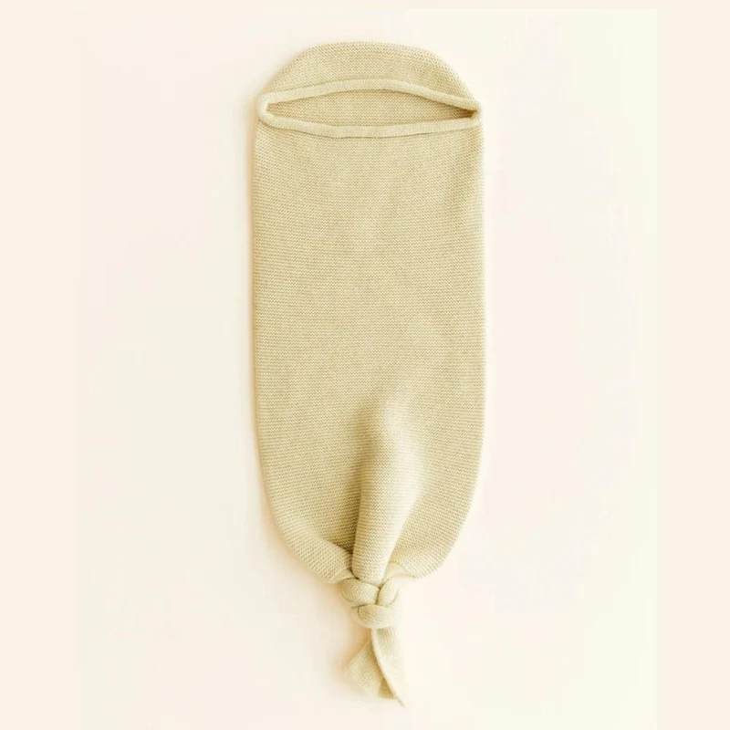 Hvid Pucksack Cocoon aus Wolle (Merino)