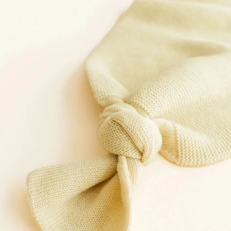 Hvid Pucksack Cocoon aus Wolle (Merino)