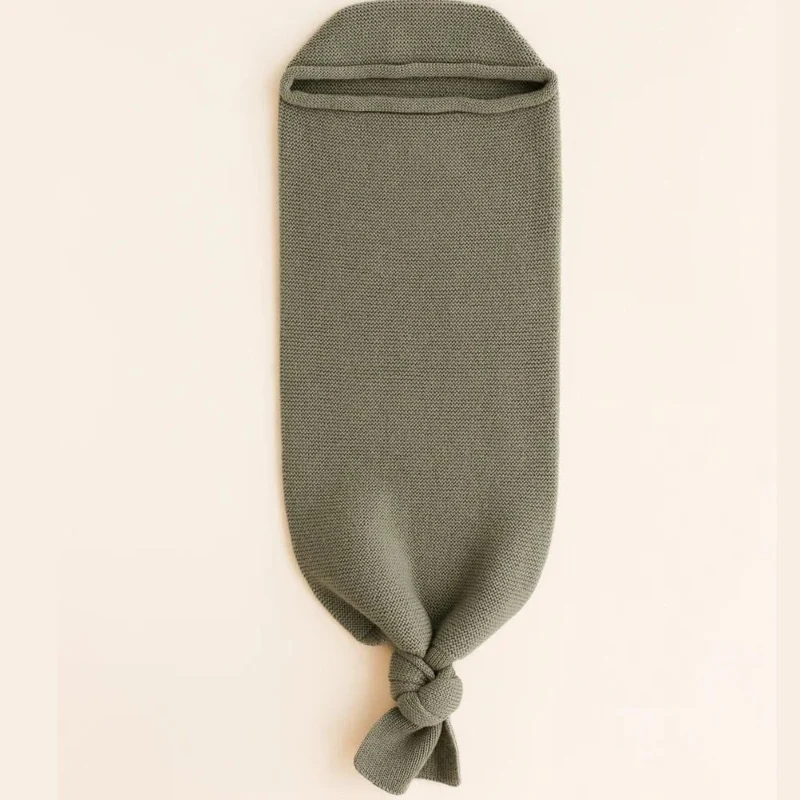Hvid Pucksack Cocoon aus Wolle (Merino)