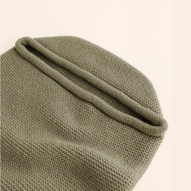 Hvid Pucksack Cocoon aus Wolle (Merino)