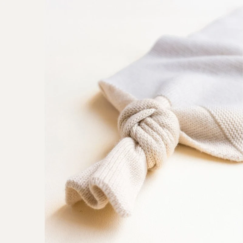 Hvid Pucksack Cocoon aus Wolle (Merino)