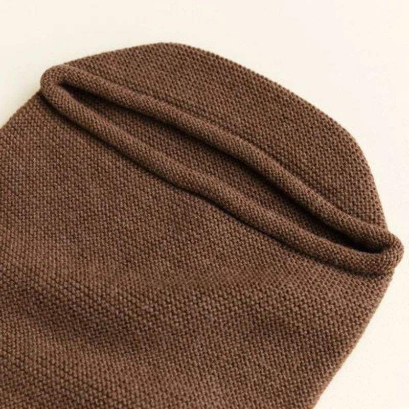 Hvid Pucksack Cocoon aus Wolle (Merino)