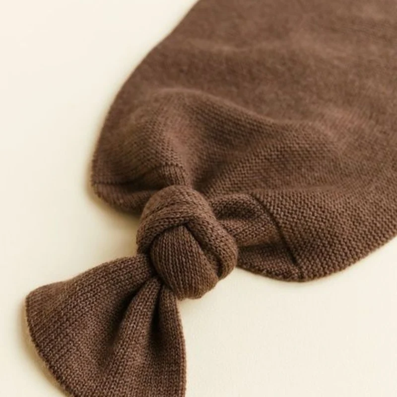 Hvid Pucksack Cocoon aus Wolle (Merino)
