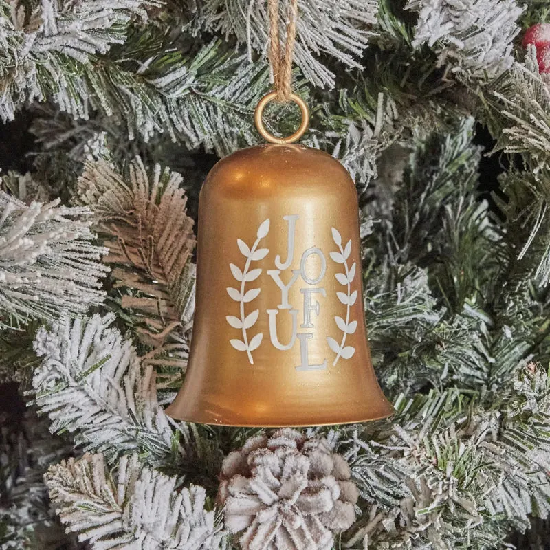 Karaca Home Weihnachten Metall Glocke Baumschmuck