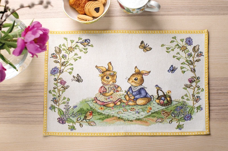 Villeroy & Boch Spring Fantasy Gobelin Platzset Picknick 32 x 48cm