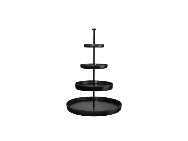 ASA Selection Grande Etagere black iron Ø 41/28/20/14,5 x H 61 cm