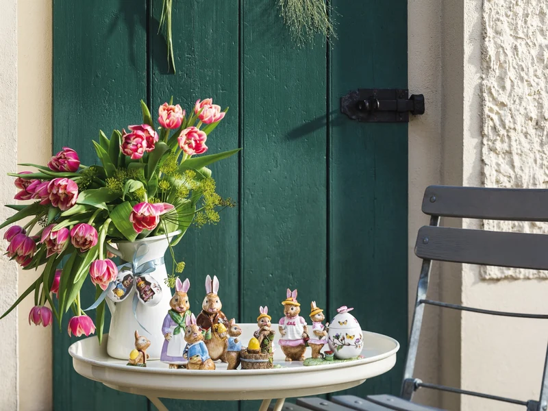 Villeroy & Boch Bunny Tales Osterei-Dose Anna malt