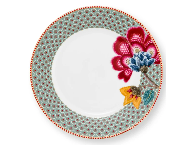 PIP STUDIO Blooming Tales Fantasy Blue Frühstücksset Set3