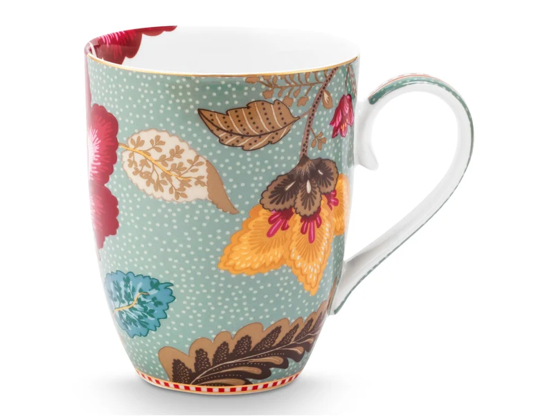 PIP STUDIO Blooming Tales Fantasy Blue Frühstücksset Set3